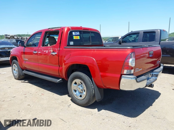 2010 Toyota Tacoma PreRunner with VIN 3TMJU4GN3AM105454, listed as a IAAI auction lot 42321358 with 113,714 mi miles and . Bid and sale history available at DreamBid. Image 3.