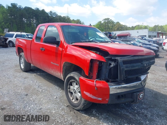 2007 Chevrolet Silverado 1500 1LT with VIN 2GCEK19JX71609175, listed as a IAAI auction lot 41930665 with 163,202 mi miles and . Bid and sale history available at DreamBid. Image 1.