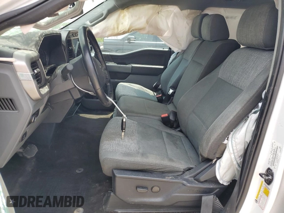 2022 Ford F-150 XL with VIN 1FTFW1E52NKD58571, listed as a Copart auction lot 60431965 with 66,170 mi miles and Salvage title. Bid and sale history available at DreamBid. Image 7.