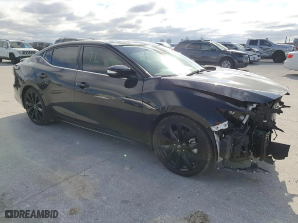 2023 Nissan Maxima SR with VIN 1N4AA6EV4PC501352, listed as a Copart auction lot 48294995 with 66,266 mi miles and Salvage Title. Bid and sale history available at carsss.com. Image 4.