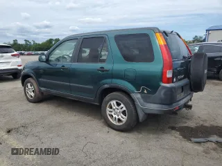 2002 Honda CR-V EX with VIN JHLRD78812C028697, listed as a Copart auction lot 65369455 with 129,041 mi miles and Salvage title. Bid and sale history available at DreamBid. Image 2.