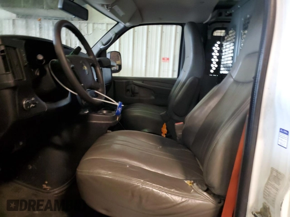 2014 Chevrolet Express Cargo Van with VIN 1GCWGFCB5E1130248, listed as a Copart auction lot 45773125 with 140,728 mi miles and Clean Title. Bid and sale history available at carsss.com. Image 7.