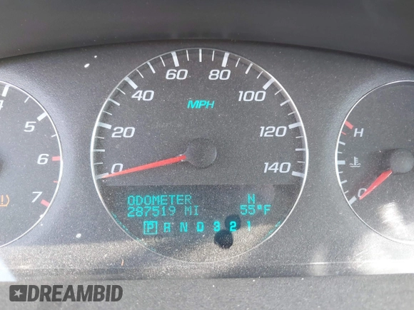 2008 Chevrolet Impala LT with VIN 2G1WT58K589254270, listed as a IAAI auction lot 41969517 with 287,519 mi miles and . Bid and sale history available at DreamBid. Image 7.