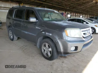 2009 Honda Pilot EX-L with VIN 5FNYF48609B017784, listed as a Copart auction lot 51204395 with 221,801 mi miles and Salvage Title. Bid and sale history available at carsss.com. Image 4.