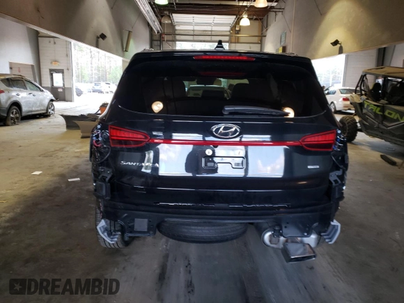 2022 Hyundai Santa Fe SE with VIN 5NMS1DAJXNH420747, listed as a Copart auction lot 40177913 with 7,768 mi miles and . Bid and sale history available at DreamBid. Image 6.