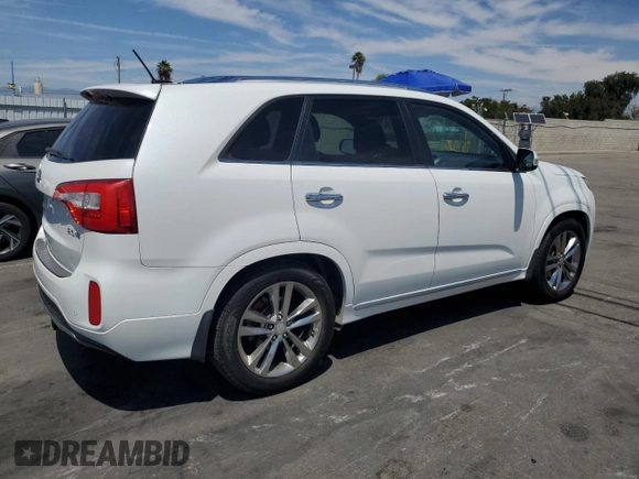 2015 Kia Sorento SX Limited with VIN 5XYKW4A76FG632966, listed as a Copart auction lot 53988945 with 125,778 mi miles and Clean Title. Bid and sale history available at carsss.com. Image 3.