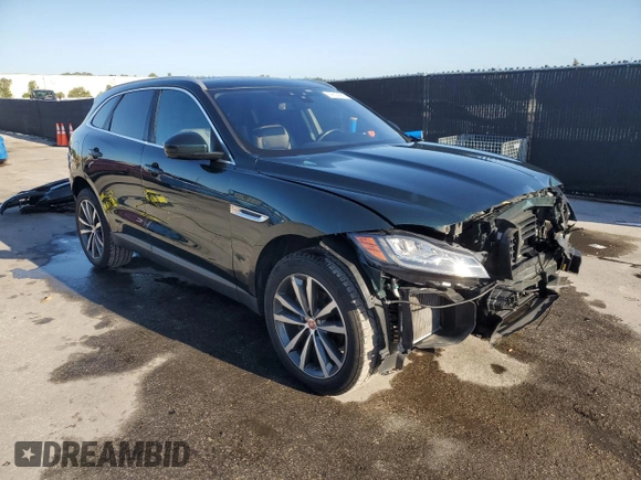 2018 Jaguar F-Pace 25t Prestige z VIN SADCK2FX7JA262086, wystawiony jako Copart lot #56624585 z przebiegiem 76 945 mil mil oraz Szkoda całkowita • Salvage title. Historia ofert i sprzedaży dostępna na DreamBid. Obrazek 4.