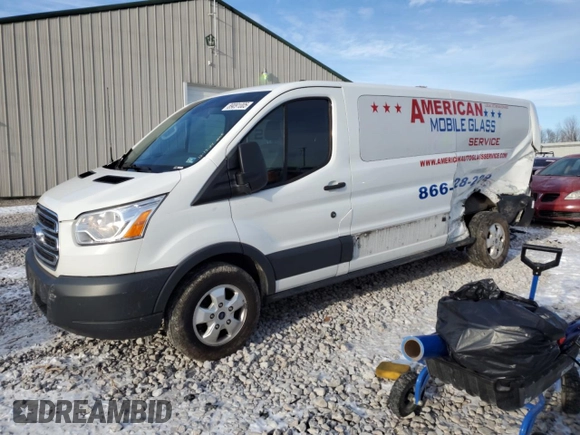 2017 Ford Transit XL with VIN 1FBZX2YM6HKA63355, listed as a Copart auction lot 89091005 with 120,043 mi miles and Salvage Title. Bid and sale history available at DreamBid. Image 1.