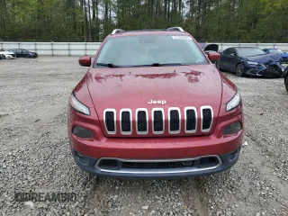 2017 Jeep Cherokee Limited with VIN 1C4PJLDS2HW667881, listed as a Copart auction lot 51294845 with 81,363 mi miles and Salvage title. Bid and sale history available at DreamBid. Image 5.
