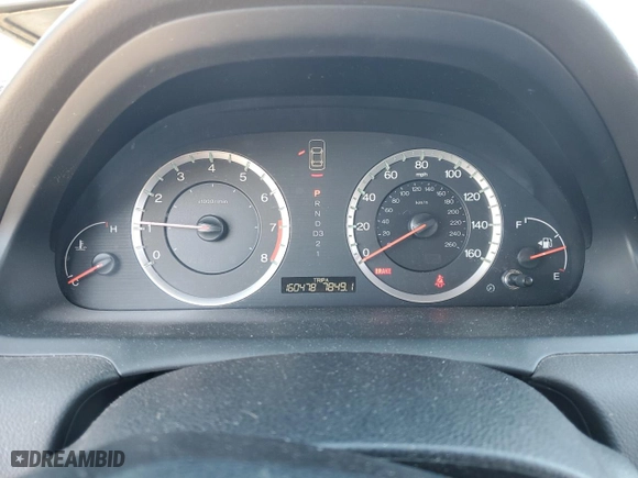 2009 Honda Accord Sdn EX-L with VIN 1HGCP36899A006542, listed as a Copart auction lot 47664535 with 160,478 mi miles and Salvage Title. Bid and sale history available at carsss.com. Image 9.