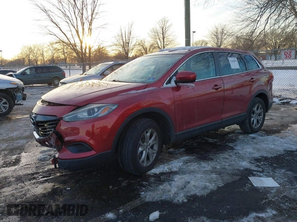 2014 Mazda CX-9 Touring with VIN JM3TB3CV1E0433325, listed as a IAAI auction lot 41409898 with 117,082 mi miles. Bid and sale history available at carsss.com. Image 17.