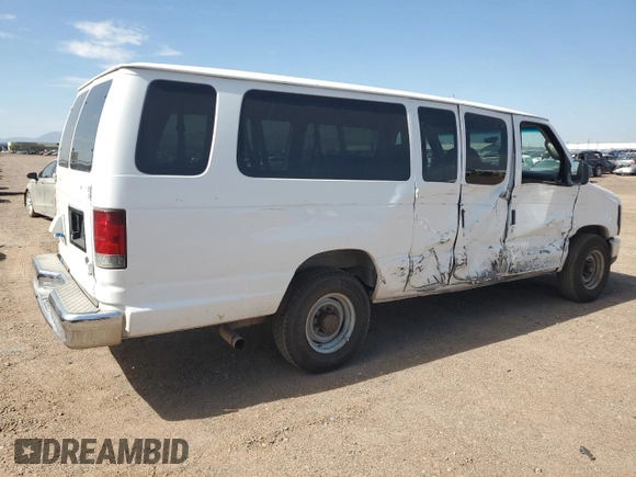 2008 Ford Econoline Passenger XL z VIN 1FBSS31L98DB42627, wystawiony jako Copart lot #63192154 z przebiegiem 111 494 mil mil oraz Szkoda całkowita • Salvage title. Historia ofert i sprzedaży dostępna na DreamBid. Obrazek 3.