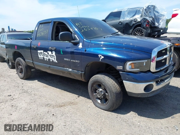 2005 Dodge 2500 SLT z VIN 3D7KS28D65G771187, wystawiony jako IAAI lot #42235215 z przebiegiem Nie podano mil oraz . Historia ofert i sprzedaży dostępna na DreamBid. Obrazek 1.