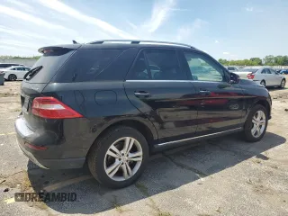 2014 Mercedes-Benz M 350 with VIN 4JGDA5HB0EA359718, listed as a Copart auction lot 58902625 with 120,480 mi miles and Salvage title. Bid and sale history available at DreamBid. Image 3.