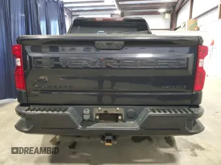 2022 Chevrolet Silverado 1500 Custom with VIN 1GCPDBEK9NZ547070, listed as a Copart auction lot 46234685 with 100,528 mi miles and Clean Title. Bid and sale history available at carsss.com. Image 6.