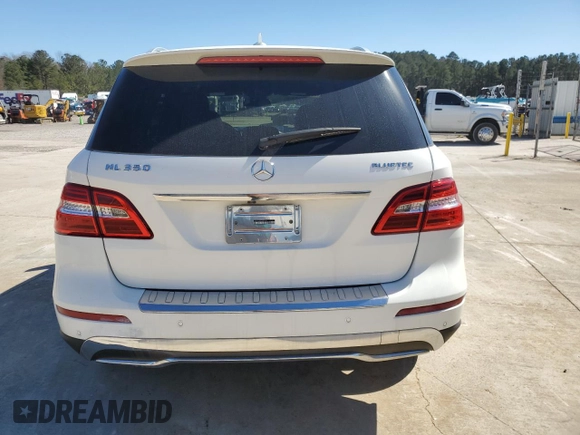 2014 Mercedes-Benz M 350 with VIN 4JGDA2EB5EA356347, listed as a Copart auction lot 46631435 with 135,332 mi miles and Clean Title. Bid and sale history available at DreamBid. Image 6.