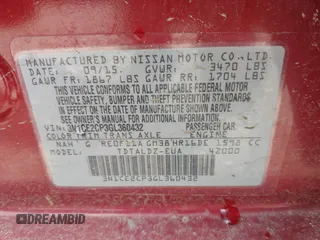 2016 Nissan Note S z VIN 3N1CE2CP3GL360432, wystawiony jako IAAI lot #42531604 z przebiegiem 84 196 mil mil oraz . Historia ofert i sprzedaży dostępna na DreamBid. Obrazek 9.