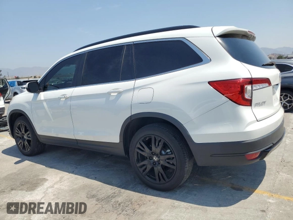 2022 Honda Pilot Special Edition with VIN 5FNYF5H29NB018574, listed as a Copart auction lot 65708835 with 27,329 mi miles and Salvage title. Bid and sale history available at DreamBid. Image 2.