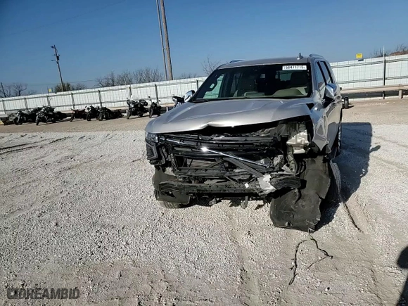 2021 Chevrolet Tahoe Premier with VIN 1GNSCSKD1MR151854, listed as a Copart auction lot 50471715 with 0 mi miles and Salvage Title. Bid and sale history available at carsss.com. Image 12.