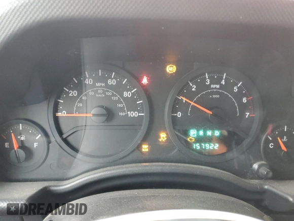 2007 Jeep Wrangler Unlimited X with VIN 1J4GA39137L111198, listed as a Copart auction lot 44244805 with 157,922 mi miles and Salvage Title. Bid and sale history available at DreamBid. Image 9.