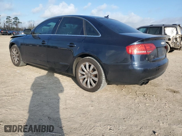 2010 Audi A4 2.0T Premium Plus with VIN WAUEFAFL7AN025099, listed as a Copart auction lot 42651655 with 133,948 mi miles and Salvage Title. Bid and sale history available at carsss.com. Image 2.
