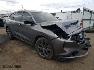 2024 Acura MDX w/A-Spec Package with VIN 5J8YE1H02RL016907, listed as a Copart auction lot 48898775 with 24,992 mi miles and Salvage Title. Bid and sale history available at carsss.com. Image 4.