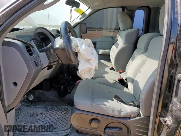 2007 Ford F-150 XL with VIN 1FTRF12297NA34932, listed as a Copart auction lot 60252625 with Not provided miles and Salvage title. Bid and sale history available at DreamBid. Image 7.