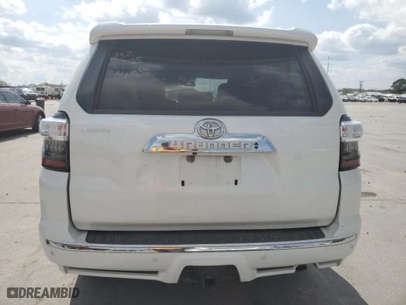 2014 Toyota 4Runner SR5 with VIN JTEZU5JR8E5079347, listed as a Copart auction lot 48868555 with 128,755 mi miles and Salvage Title. Bid and sale history available at carsss.com. Image 6.