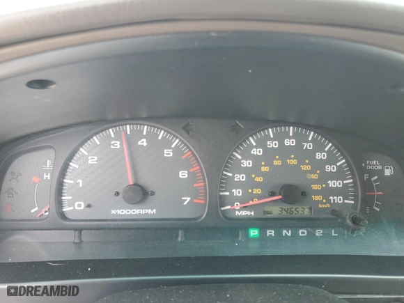 2000 Toyota 4Runner SR5 with VIN JT3HN86R2Y0282716, listed as a Copart auction lot 50390965 with 346,537 mi miles and Salvage Title. Bid and sale history available at carsss.com. Image 9.