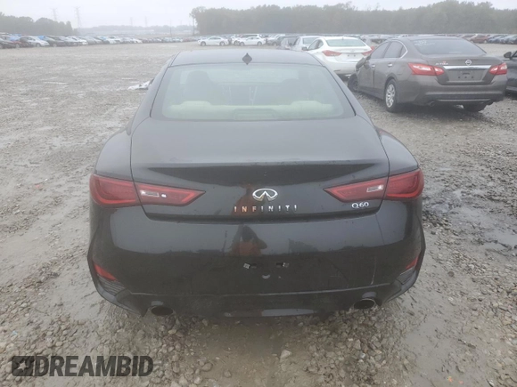 2018 Infiniti Q60 Sport with VIN JN1EV7EK4JM340498, listed as a Copart auction lot 79622844 with 93,528 mi miles and Clean Title. Bid and sale history available at DreamBid. Image 6.