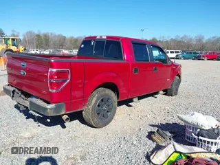 2012 Ford F-150 XL with VIN 1FTFW1CT4CKD77122, listed as a IAAI auction lot 41288982 with 227,141 mi miles. Bid and sale history available at carsss.com. Image 4.