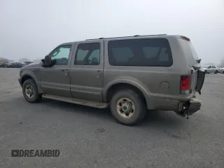 2004 Ford Excursion Limited z VIN 1FMNU42P24EA22324, wystawiony jako Copart lot #47445265 z przebiegiem 238 375 mil mil oraz Szkody całkowita. Historia ofert i sprzedaży dostępna na DreamBid. Obrazek 2.