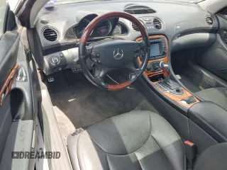 2003 Mercedes-Benz SL 500 with VIN WDBSK75F83F032154, listed as a Copart auction lot 63123435 with 123,359 mi miles and Clean title. Bid and sale history available at DreamBid. Image 8.
