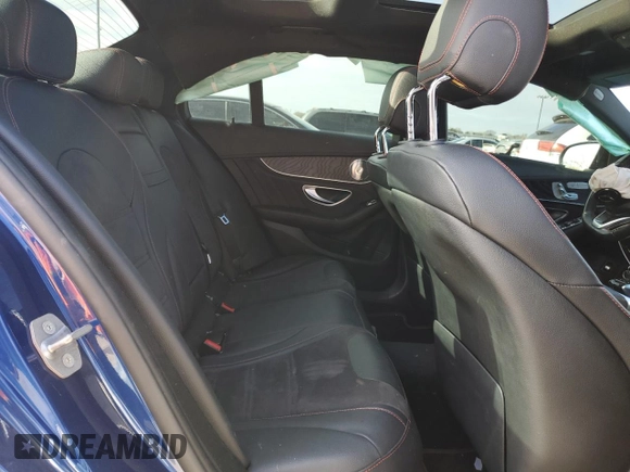 2018 Mercedes-Benz C 43 AMG with VIN 55SWF6EB3JU252235, listed as a Copart auction lot 85720424 with 74,266 mi miles and Salvage Title. Bid and sale history available at carsss.com. Image 10.
