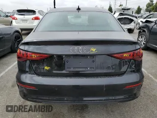 2022 Audi A3 Premium with VIN WAUAUDGY0NA094309, listed as a Copart auction lot 55580283 with 5,664 mi miles. Bid and sale history available at carsss.com. Image 6.