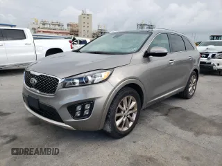 2016 Kia Sorento SXL z VIN 5XYPK4A50GG171443, wystawiony jako Copart lot #61768674 z przebiegiem 107 870 mil mil oraz Szkoda całkowita • Salvage title. Historia ofert i sprzedaży dostępna na DreamBid. Obrazek 1.
