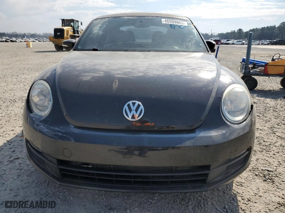 2013 Volkswagen Beetle Coupe 2.5L with VIN 3VWJP7AT8DM664287, listed as a Copart auction lot 46989865 with 124,974 mi miles and Salvage Title. Bid and sale history available at carsss.com. Image 5.