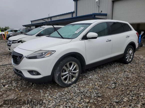 2013 Mazda CX-9 Grand Touring z VIN JM3TB3DV3D0412229, wystawiony jako Copart lot #57334325 z przebiegiem 146 976 mil mil oraz Czysty tytuł • Clean title. Historia ofert i sprzedaży dostępna na DreamBid. Obrazek 1.
