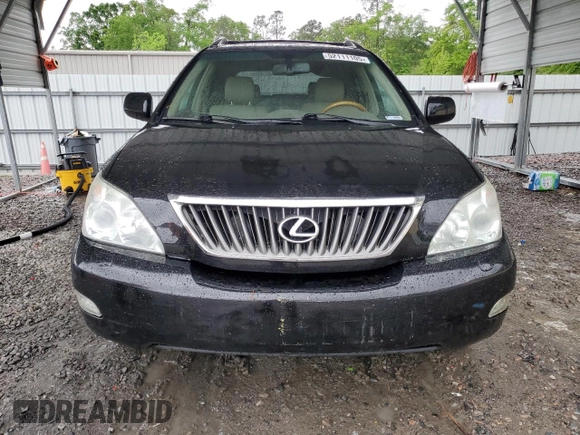 2009 Lexus RX 350 with VIN 2T2GK31U69C066742, listed as a Copart auction lot 52111105 with 135,181 mi miles and Salvage Title. Bid and sale history available at DreamBid. Image 5.