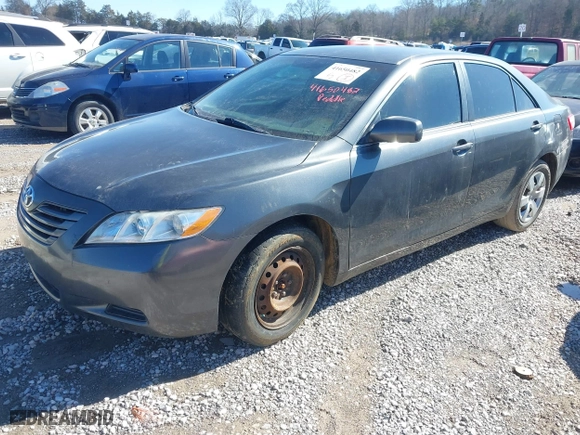 2007 Toyota Camry CE with VIN 4T1BE46K47U058086, listed as a IAAI auction lot 41650482 with 185,814 mi miles. Bid and sale history available at carsss.com. Image 2.