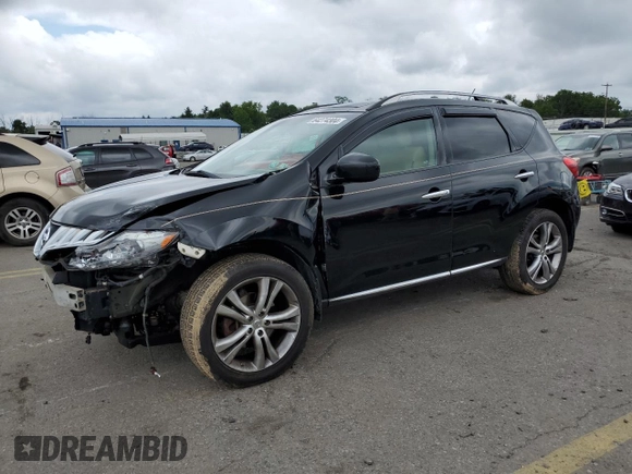 2010 Nissan Murano SL with VIN JN8AZ1MW5AW118904, listed as a Copart auction lot 64274304 with 149,190 mi miles and Salvage Title. Bid and sale history available at carsss.com. Image 1.