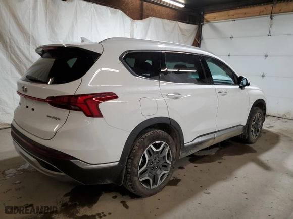 2023 Hyundai Santa Fe Plug-In Hybrid Limited with VIN KM8S7DA21PU097400, listed as a Copart auction lot 86096794 with 11,024 mi miles and Salvage Title. Bid and sale history available at carsss.com. Image 3.