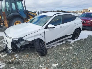 2024 Hyundai Kona SEL with VIN KM8HC3A62RU015860, listed as a Copart auction lot 48747745 with Not Provided miles and Salvage Title. Bid and sale history available at carsss.com. Image 1.