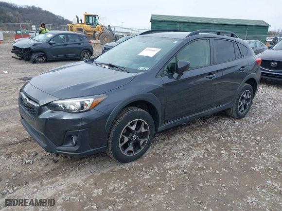 2018 Subaru Crosstrek Premium with VIN JF2GTABC3JH257449, listed as a IAAI auction lot 41999467 with 104,481 mi miles. Bid and sale history available at carsss.com. Image 17.