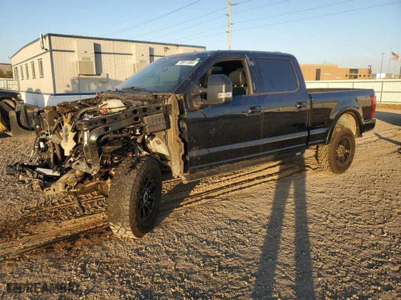 2022 Ford Super Duty F-350 SRW XL with VIN 1FT8W3BN1NEE64775, listed as a Copart auction lot 75911384 with NaN miles and Salvage Title. Bid and sale history available at carsss.com. Image 1.