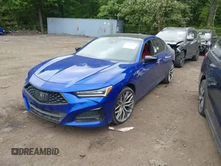 2021 Acura TLX w/A-Spec Package z VIN 19UUB6F58MA005983, wystawiony jako IAAI lot #42245986 z przebiegiem 62 408 mil mil oraz . Historia ofert i sprzedaży dostępna na DreamBid. Obrazek 2.