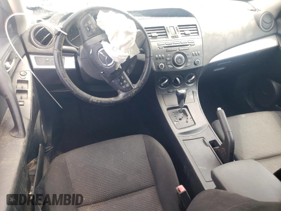 2012 Mazda 3 i Touring with VIN JM1BL1V73C1700184, listed as a Copart auction lot 61347565 with Not provided miles and Salvage title. Bid and sale history available at DreamBid. Image 8.