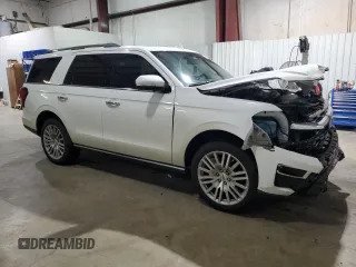 2024 Ford Expedition Limited with VIN 1FMJU1K86REB06546, listed as a Copart auction lot 44930205 with 2,901 mi miles and Salvage title. Bid and sale history available at DreamBid. Image 4.