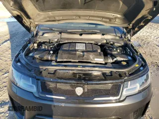 2021 Land Rover Range Rover Sport SVR with VIN SALWZ2RE5MA780919, listed as a Copart auction lot 84604744 with 36,867 mi miles and Salvage Title. Bid and sale history available at DreamBid. Image 12.