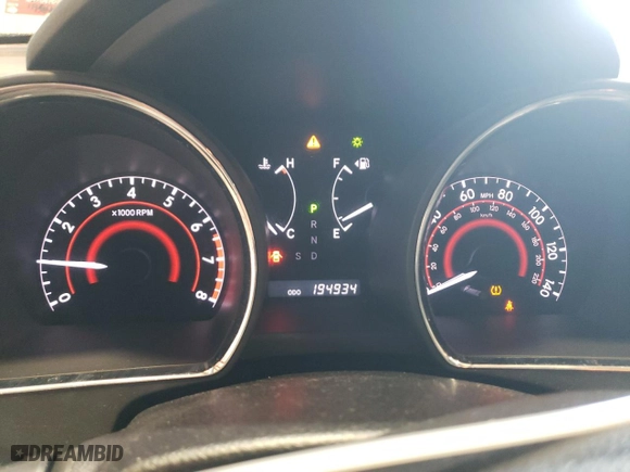2013 Toyota Highlander with VIN 5TDBK3EH8DS242573, listed as a Copart auction lot 41756835 with 194,934 mi miles and Salvage Title. Bid and sale history available at carsss.com. Image 9.